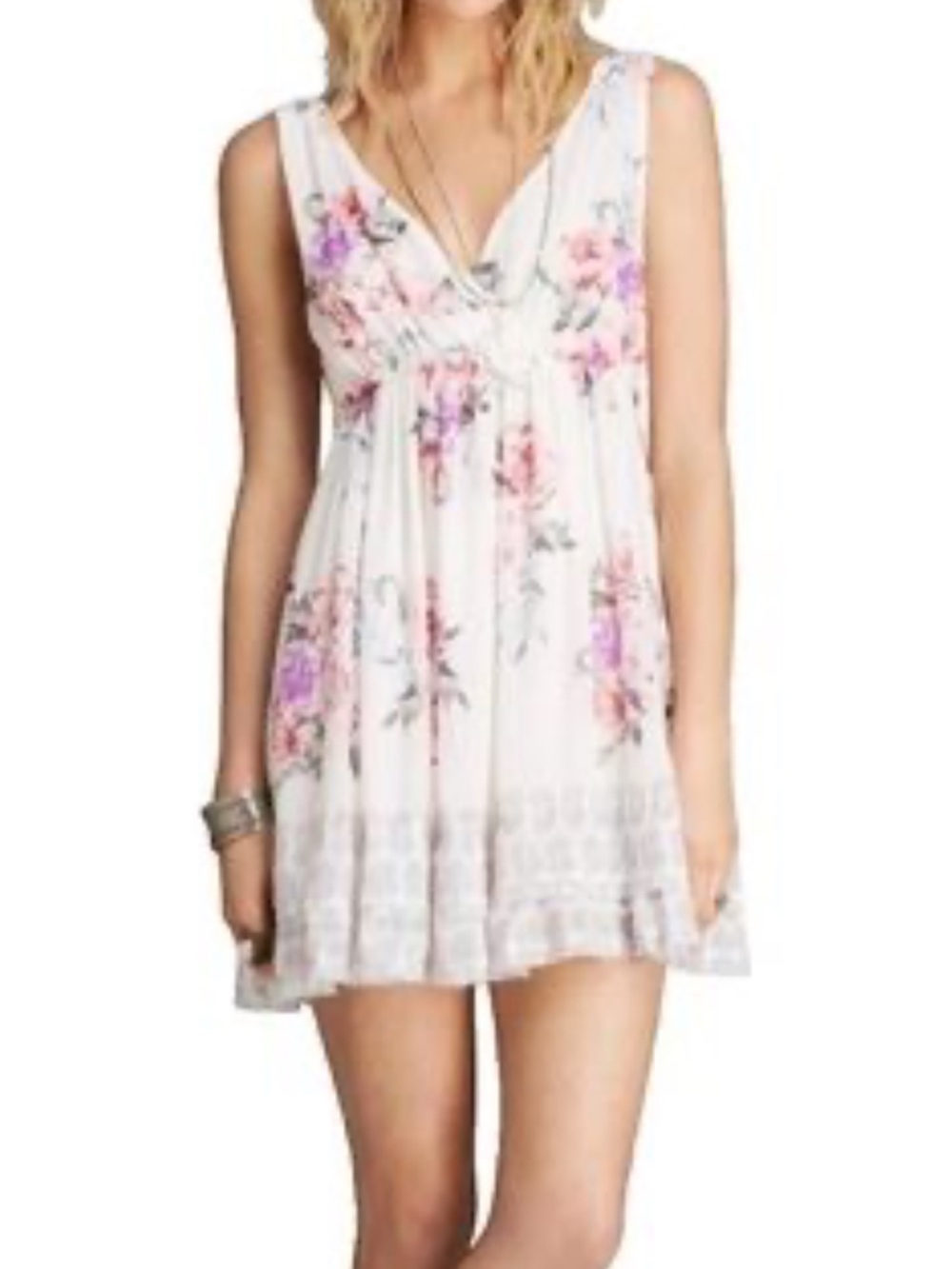 Free People Spring Fever Mini Dress Small